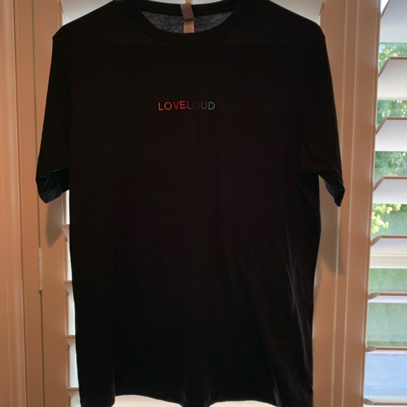 Embroidered LoveLoud T-Shirt - Picture 1 of 2